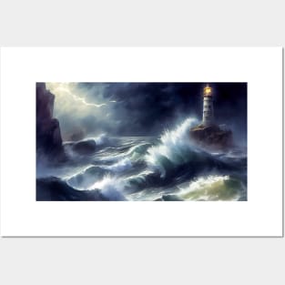 lighthouse 2 Posters and Art